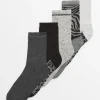 Animal Print Socks 5 Pack 4-8
