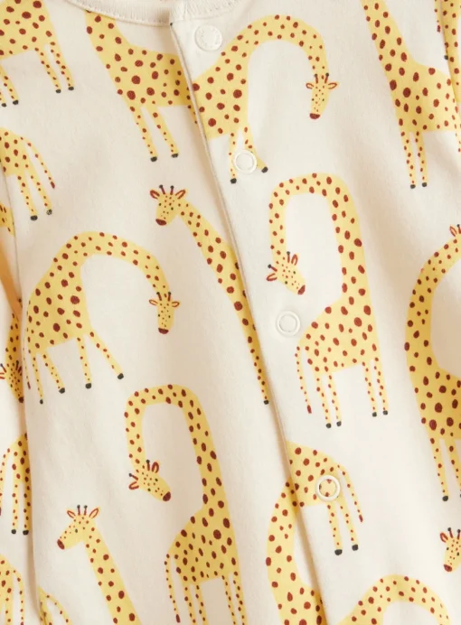 Animal Printed Sleepsuit 3 Pack 6-9 months