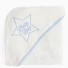 Baby Boy Star Hooded Towel One Size