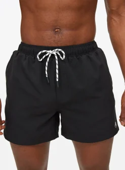 Basic Woven Black Swim Shorts XXL