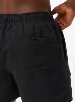 Basic Woven Black Swim Shorts XXL