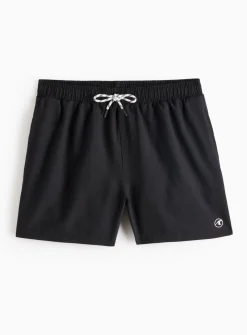 Basic Woven Black Swim Shorts XXL