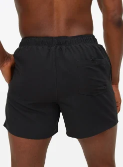 Basic Woven Black Swim Shorts XXL