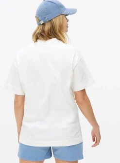 Beach Club Graphic Oversized T-Shirt L