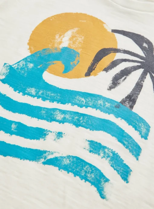 Beach Graphic Print T-Shirt 1-2 years