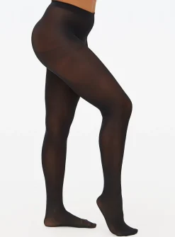 Black 60 Denier Opaque Tights 3 Pack M