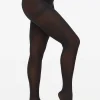 Black 60 Denier Silky Opaque Tights 2 Pack XL