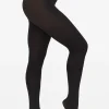 Black 200 Denier Supersoft Opaque Tights XL
