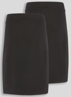 Black 2 Pack Tulip Skirt - 7 years