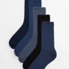 Black & Blue Stay Fresh Socks 9-12
