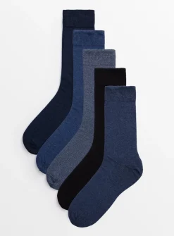 Black & Blue Stay Fresh Socks 9-12
