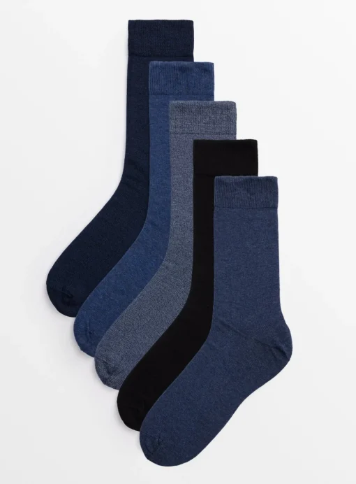 Black & Blue Stay Fresh Socks 9-12