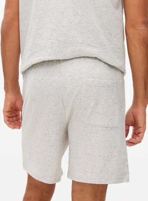 Black & Grey Neppy Pyjama Shorts 2 Pack XXL