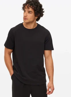 Black & Grey Pyjama T-Shirt 2 Pack S