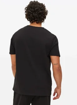 Black & Grey Pyjama T-Shirt 2 Pack S