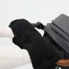 Black Borg Fleece Pram Hand Muffs One Size