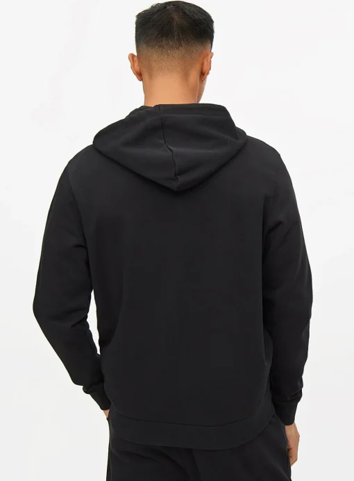 Black Classic Zip-Through Hoodie M