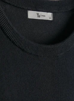 Black Core Crew Neck Jumper XL