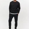 Black Core Crew Neck Sweatshirt XL