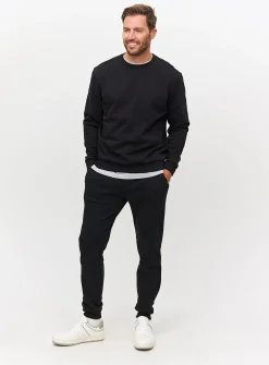 Black Core Crew Neck Sweatshirt XL