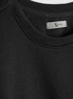 Black Core Crew Neck Sweatshirt XL