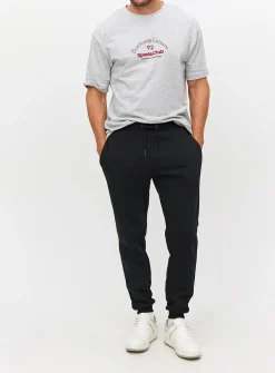 Black Core Cuffed Joggers S