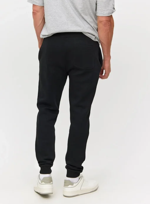 Black Core Cuffed Joggers S
