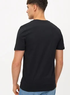 Black Core V-Neck Short Sleeve T-Shirt 3 Pack S