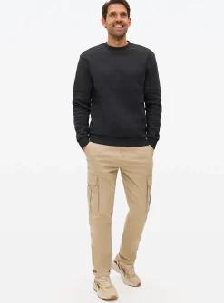 Black Crew Neck Sweatshirt XL