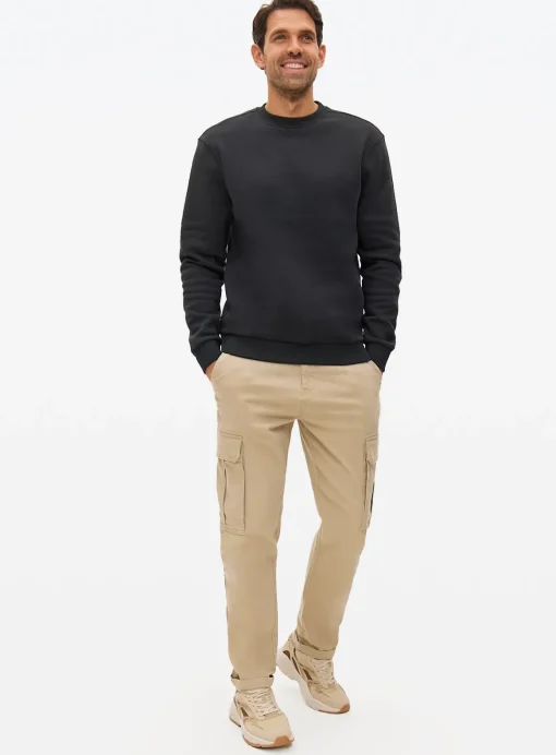 Black Crew Neck Sweatshirt XL