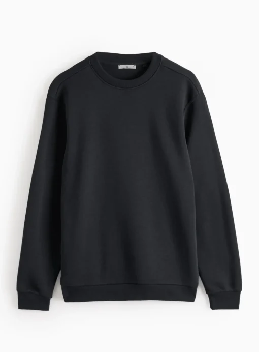 Black Crew Neck Sweatshirt XL