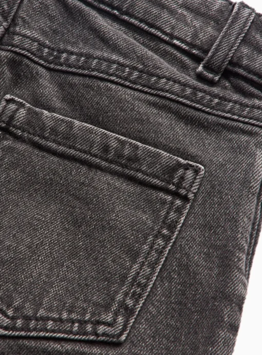 Black Denim Straight Leg Jeans 5 years