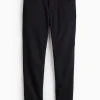 Black Denim Ultimate Comfort Straight Leg Jeans 34S