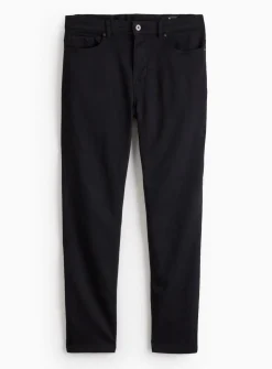 Black Denim Ultimate Comfort Straight Leg Jeans 34S