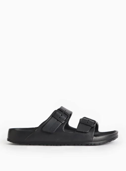 Black Eva Sliders 7