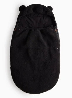 Black Fleece Lined Footmuff One Size
