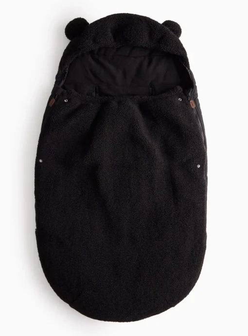 Black Fleece Lined Footmuff One Size