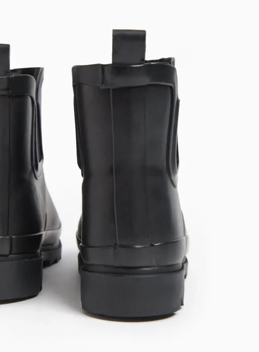 Black Fleece Lined Wellies 9 Infant