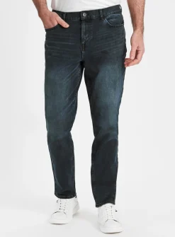 Black Flexi Stretch Skinny Fit Jeans 34R