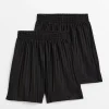 Black Football Shorts 2 Pack 3 years