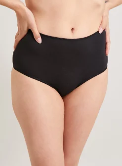 Black Full Knickers 5 Pack 12