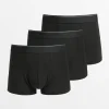 Black Hipsters 3 Pack XL