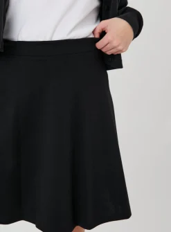 Black Jersey Skater Skirt 2 Pack 12 years