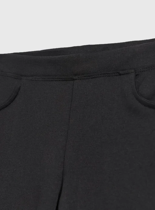 Black Jersey Trousers 2 Pack 4 years