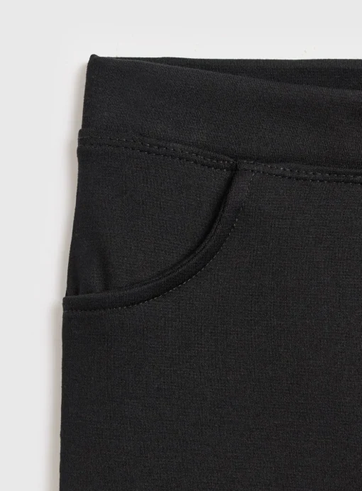 Black Jersey Trousers 2 Pack 4 years