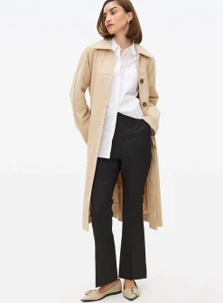 Black Kick Flare Trousers 20R