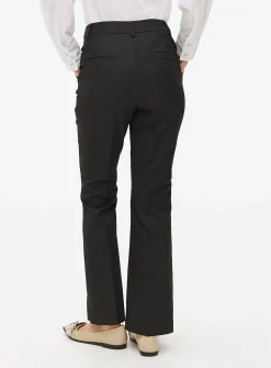 Black Kick Flare Trousers 20R