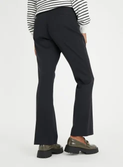 Black Kick Flare Trousers 20R