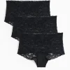 Black Lace Shorts 3 Pack 18