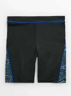 Black Long Swim Shorts 3 years